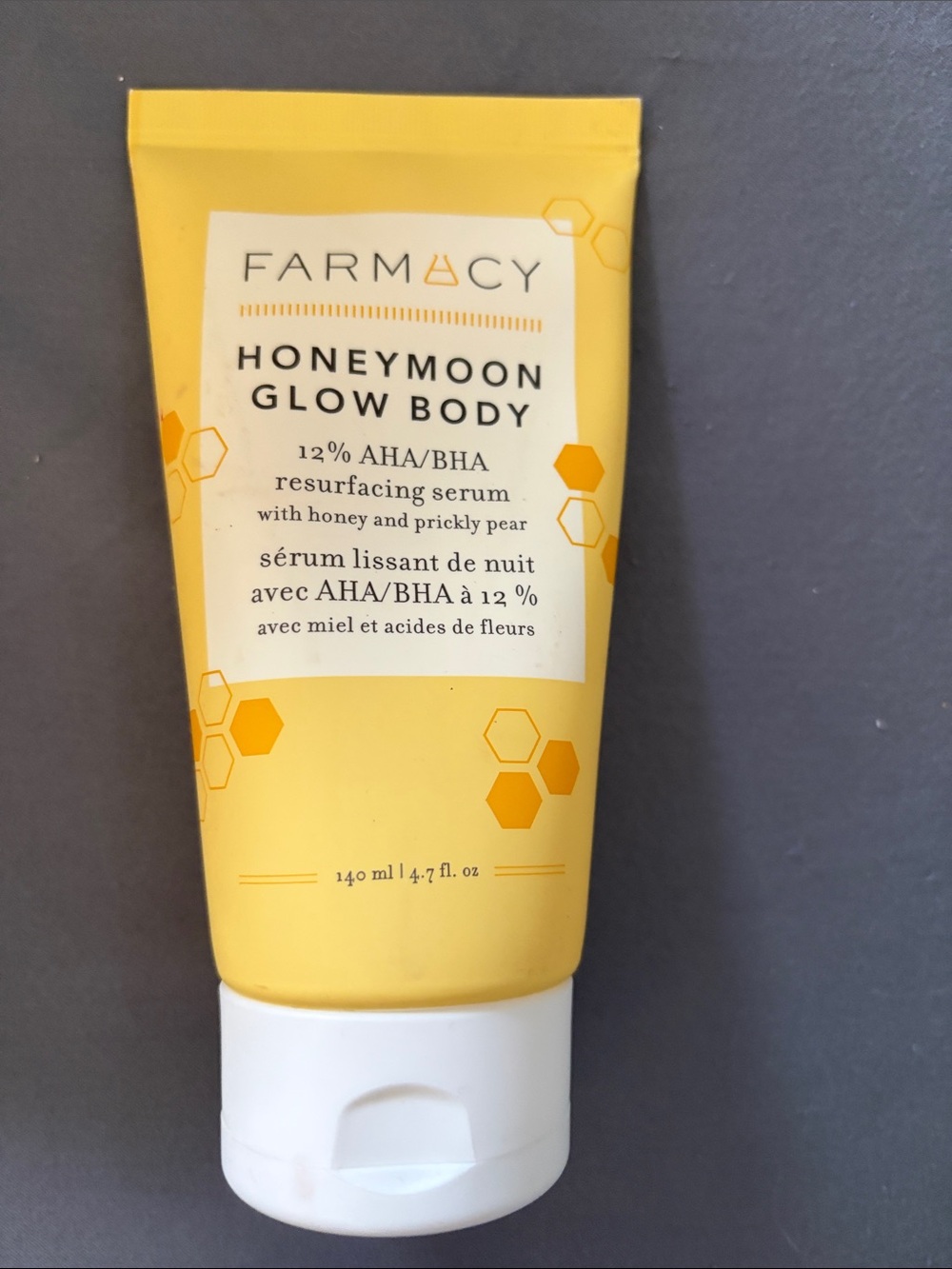 Farmacy Yellow Honeymoon Glow Body Resurfacing Serum